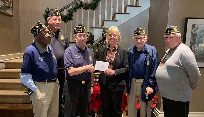 American Legion Post 205 raises funds for Hous